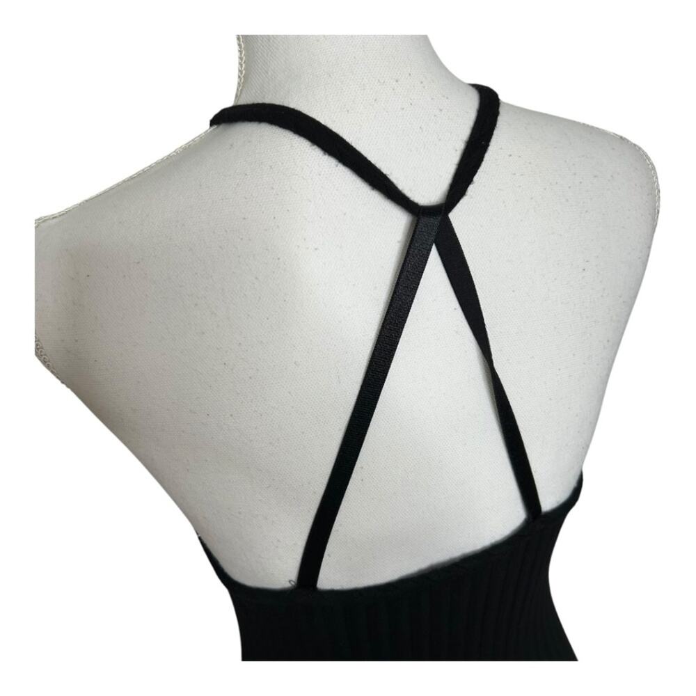 The Range Framed Rib Tank Dress Black Small - Picture 6 of 15